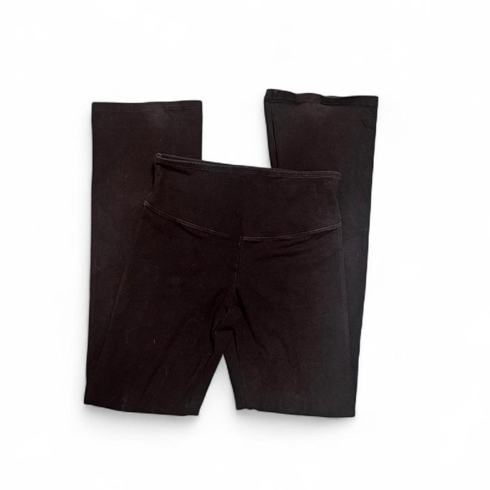 Yummie Brown Flare Leggings - Stretchy Everyday Bottoms